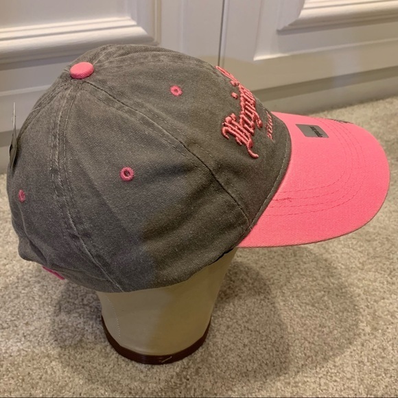 NWT Women’s Virginia Beach Gray & Pink‎ Ball-cap - Picture 3 of 5
